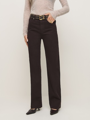 Reformation black jeans orders